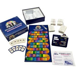 Anybody's Guess Game Golden Vintage Game - 1990 - (Complete) VG Condition